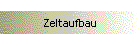 Zeltaufbau